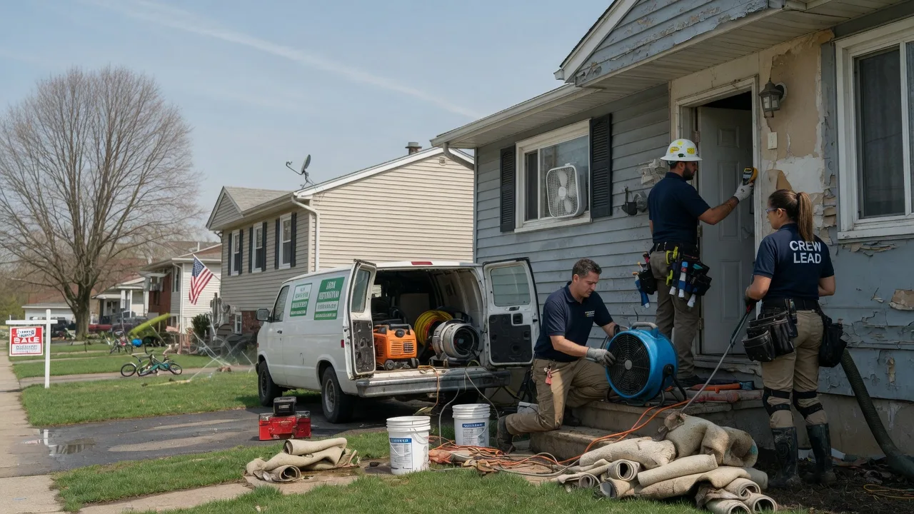Flood Cleanup in Dilltown, PA near me